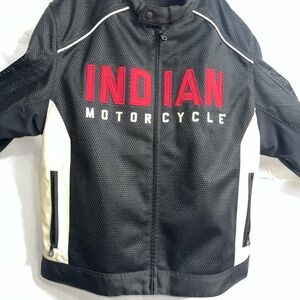 Indian Motorcycle Mesh Riding Jacket w Removable Liner